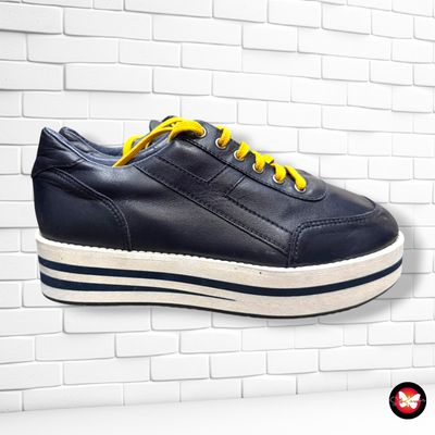 Zapatillas de plataforma ALFA color Azul marino Talla Calzado 37