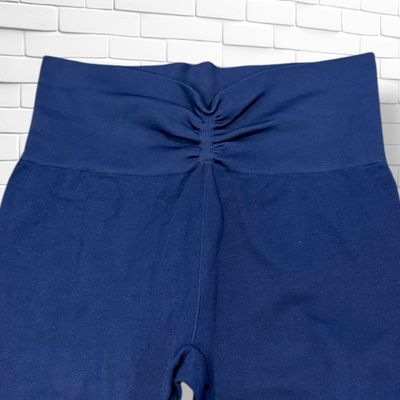 **HOY** Mallas deportivas de microfibra H&M color Azul marino Talla S
