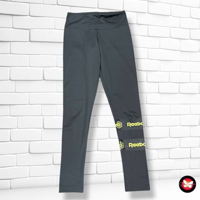 **HOY** Mallas deportivas REEBOK color Gris y neón Talla XS
