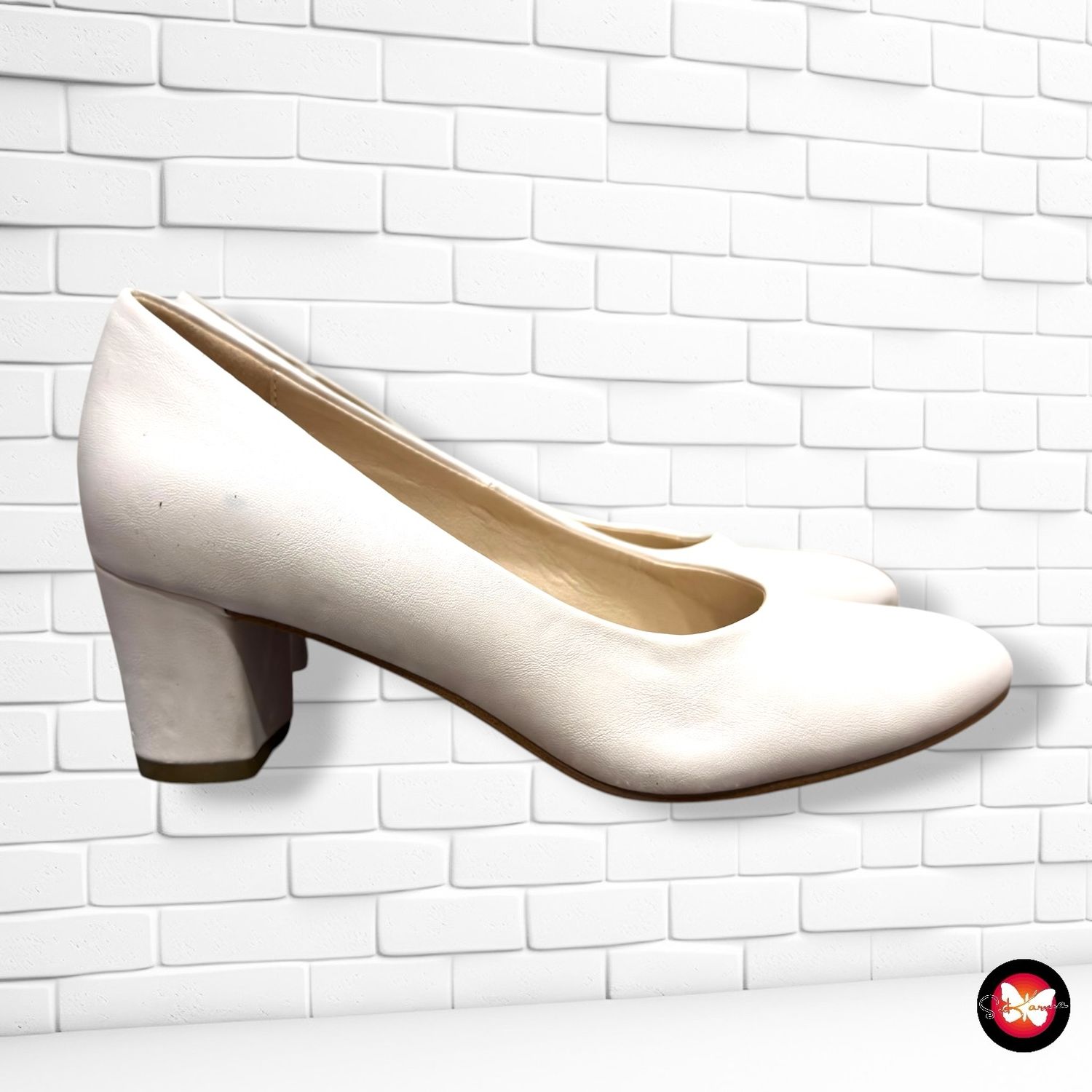 Zapatos de tacón GRACELAND color Hueso Talla Calzado 36