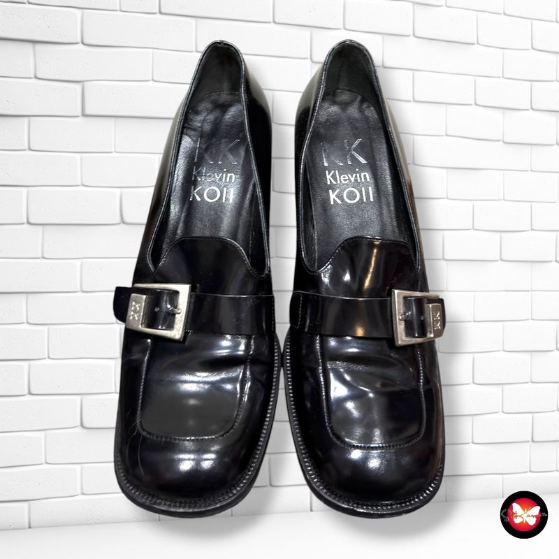 Mocasines de tacón KEVIN KOLL color Negro Talla Calzado 40