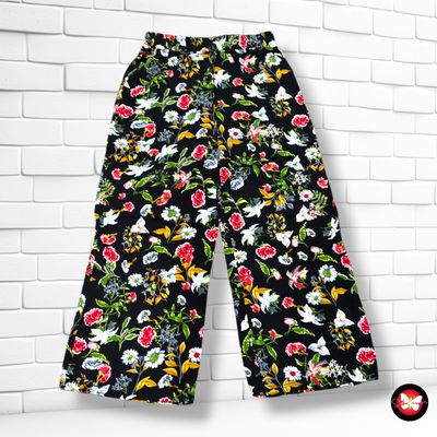 **HOY** Pantalón sueltito de flores color Varios Talla M/L