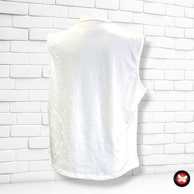Blusa escote cruzado color Blanco Talla M/L