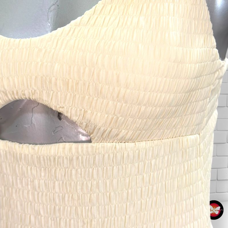 Bañador entero  color Crema Talla S/M