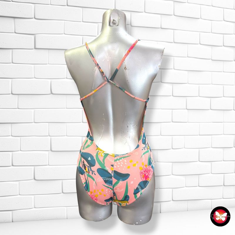 Bañador entero infantil  color Rosa y varios Talla 9-10 años