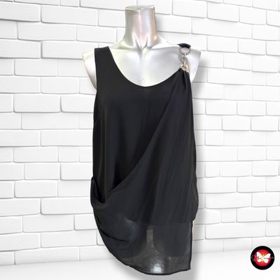 **HOY** Blusa de noche MORGAN color Negro Talla 38