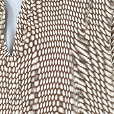 **HOY** Blusa de manga larga MANGO color Marrón y beige Talla L