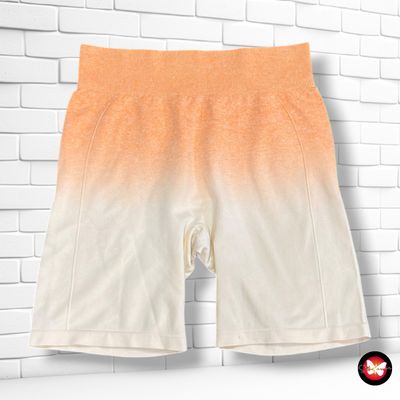**HOY** Mallas deportivas cortas LEFTIES color Naranja y salmón Talla M