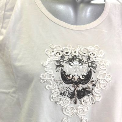 **HOY** Camiseta sin mangas color Blanco Talla 46