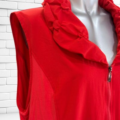 **HOY** Vestido con cremallera GLAMZ color Rojo Talla 46