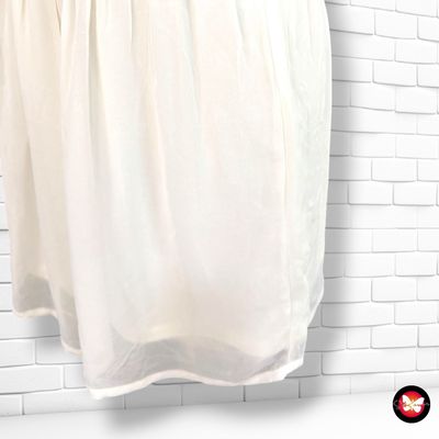**HOY** Vestido de gasa LEFTIES color Hueso Talla M