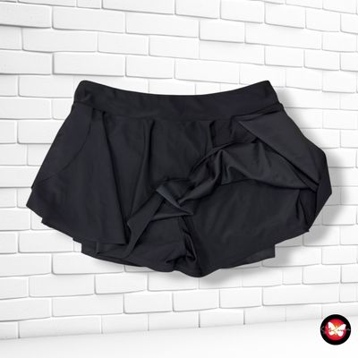 **HOY** Falda deportiva con mallitas color Negro Talla M