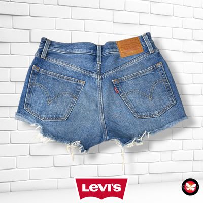 **HOY** Short 501 (botones) LEVI’S color Azul vaquero Talla XS (W25) (grande)