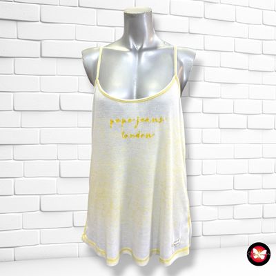 **HOY** Camiseta de tirantes PEPE JEANS color Amarillo Talla L/XL