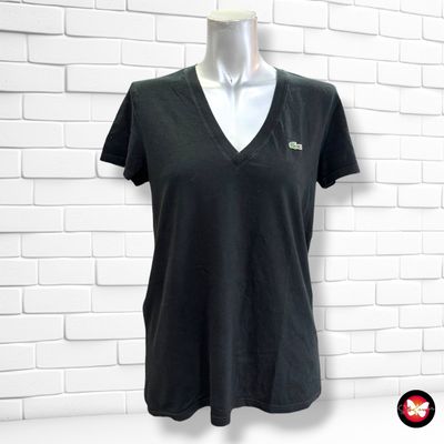 **HOY** Camiseta de manga corta LACOSTE color Negro Talla 40