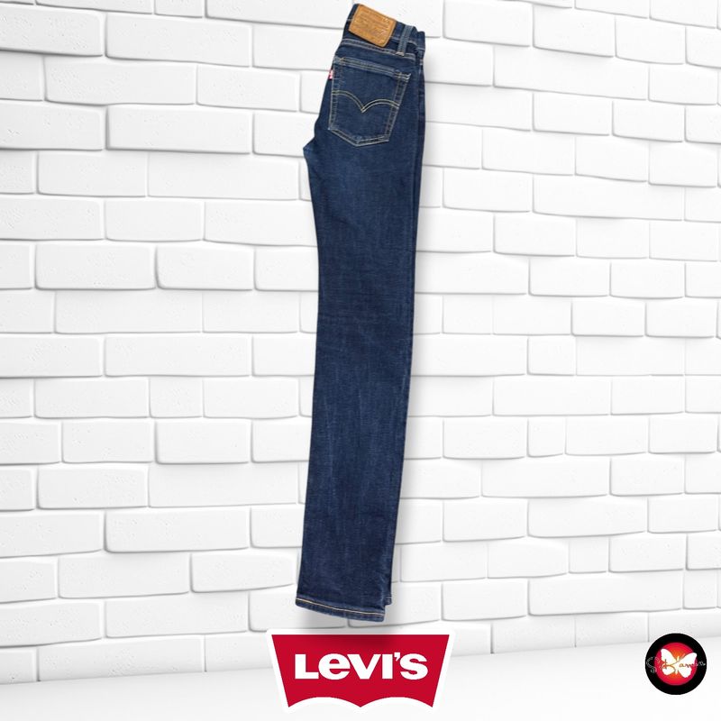 Pantalón 519 LEVI’S color Azul vaquero oscuro Talla M (W28 L32) (pequeña)