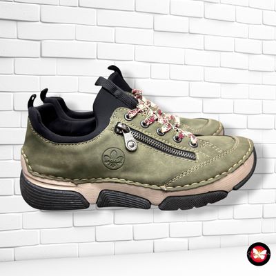 **HOY** Zapatillas de montaña RIEKER color Verde Talla Calzado 38