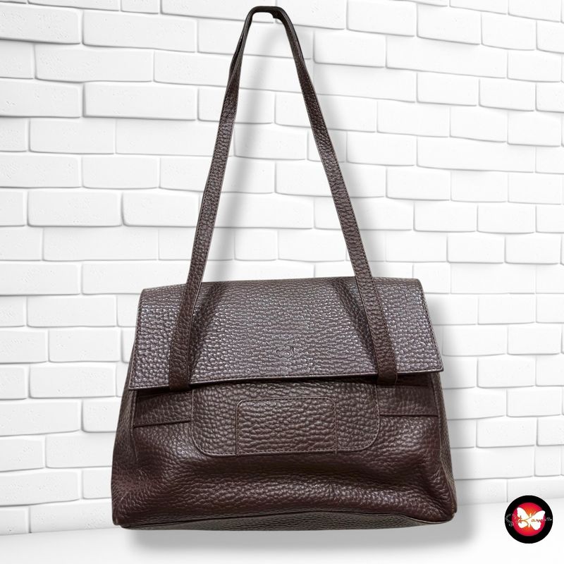 Bolso de hombro de piel VOI color Marrón Talla GRANDE