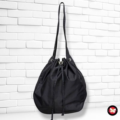 **HOY** Bolso de hombro de tela color Negro Talla GRANDE