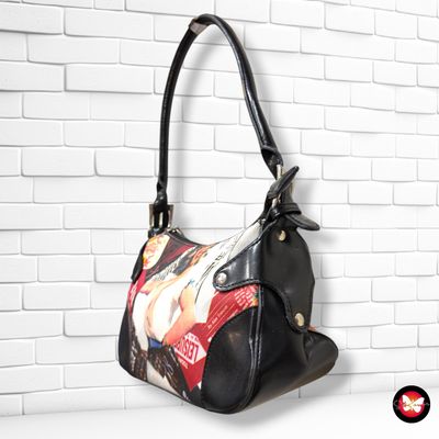 **HOY** Bolso de hombro estampado pin-up color Varios Talla PEQUEÑO