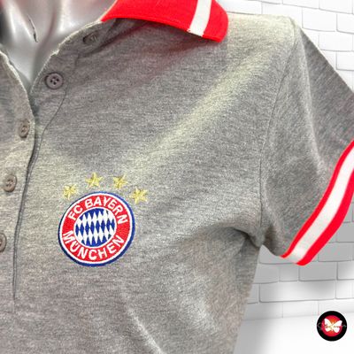 **HOY** Camiseta de manga corta FC BAYERN MUNCHEN color Gris Talla XS