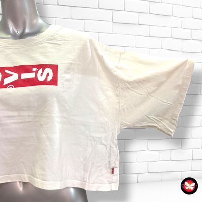 **HOY** Camiseta de manga corta cropped LEVI’S color Blanco Talla L