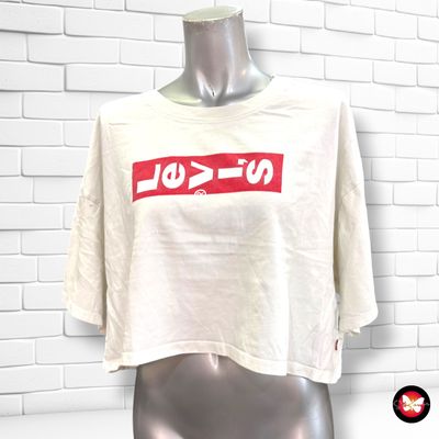 **HOY** Camiseta de manga corta cropped LEVI’S color Blanco Talla L