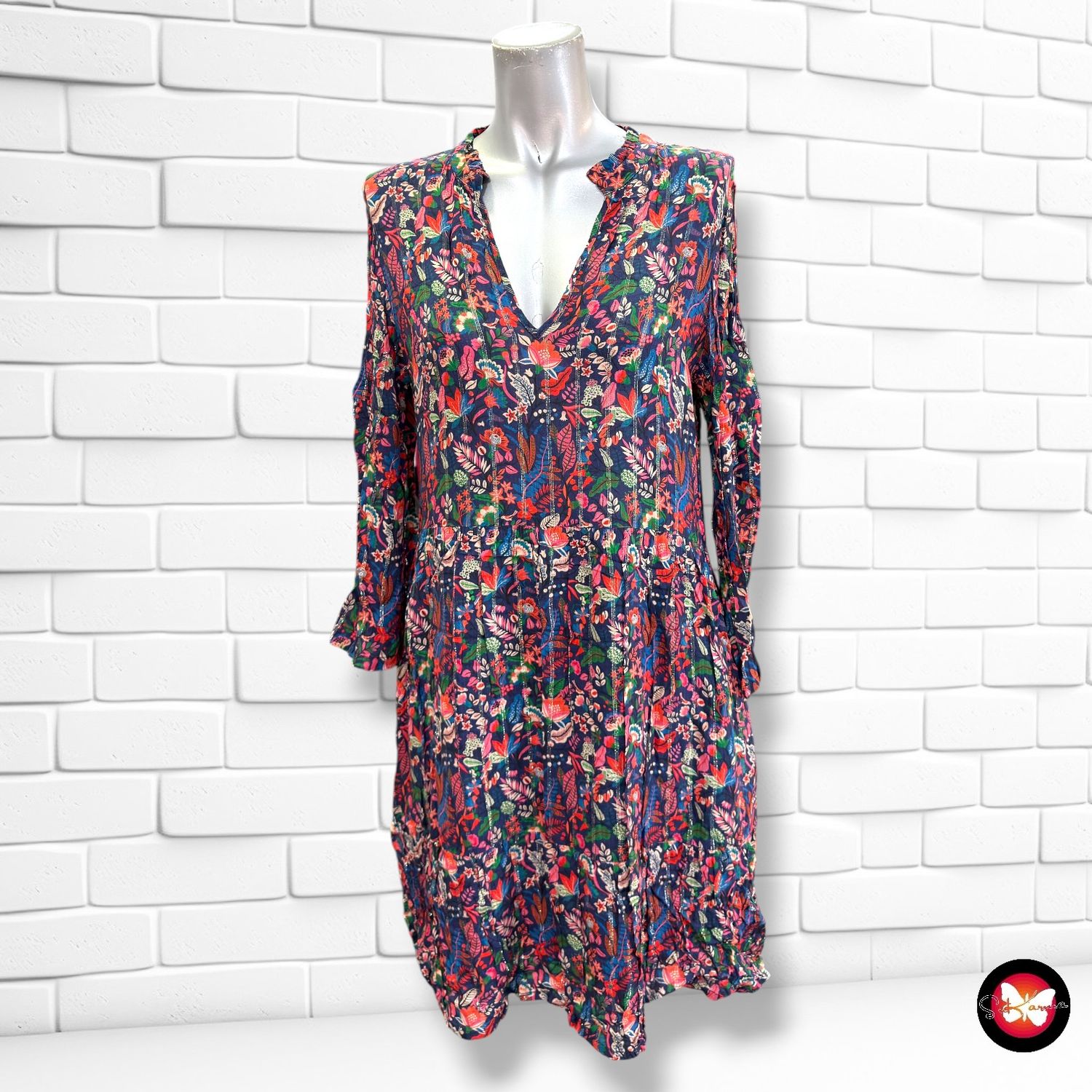 Vestido de manga larga VILAGALLO color Varios Talla 38 (pequeña)