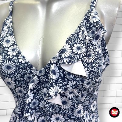 **HOY** Bañador con volante SWEET SECRET color Azul y blanco Talla L