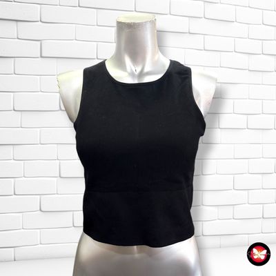 **HOY** Camiseta deportiva cropped H&amp;M color Negro Talla L
