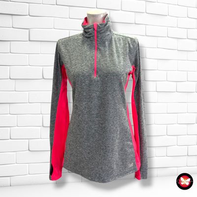 **HOY** Sudadera deportiva NEW BALANCE color Gris y fresa Talla S