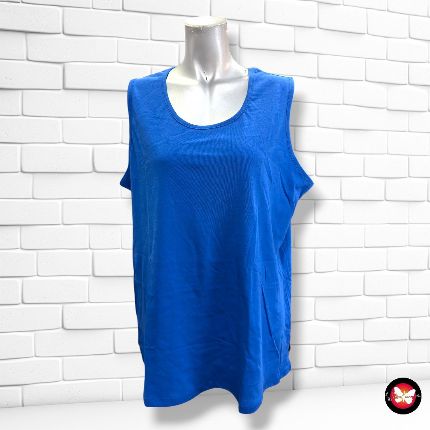 Camiseta de tirantes MY LINE color Azul Talla 46