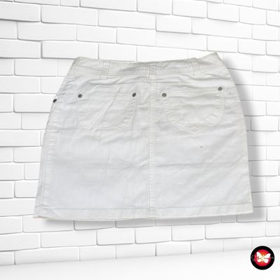 Falda vaquera color Hueso Talla 34