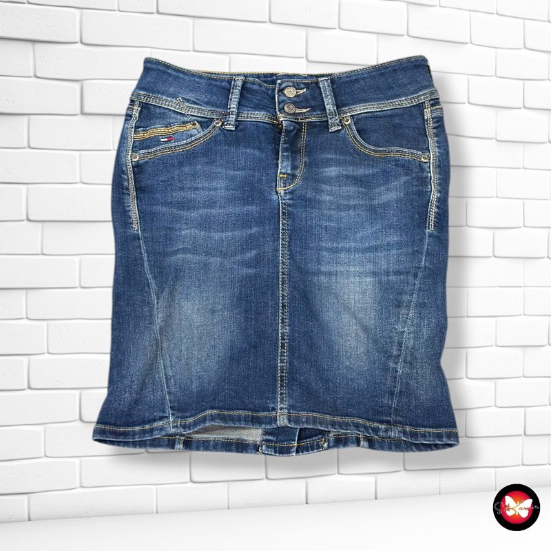 Falda SONORA SKIRT TOMMY HILFIGER color Azul vaquero  Talla XS