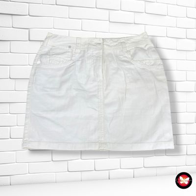 Falda vaquera color Hueso Talla 34
