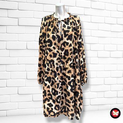 **HOY** Vestido de manga larga EVER.ME color Animal print Talla 44 (grande)