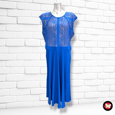 **HOY** Vestido midi de fiesta BODYFLIRT color Azul Talla 44/46