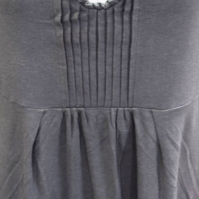 **HOY** Vestido básico de manga corta DEERBERG color Gris Talla L