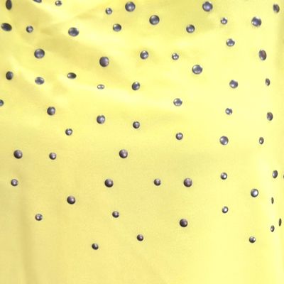 **HOY** Blusa con volantes STAR by JULIEN MAC DONALD color Amarillo Talla 42 (10UK)