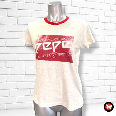 **HOY** Camiseta de manga corta PEPE JEANS color Beige y rojo Talla S