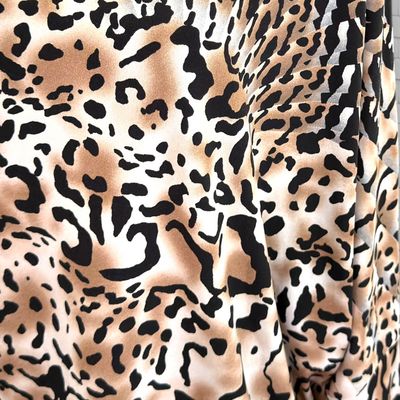 **HOY** Blusa de media manga KIM&amp;CO. color Animal print Talla S (grande)