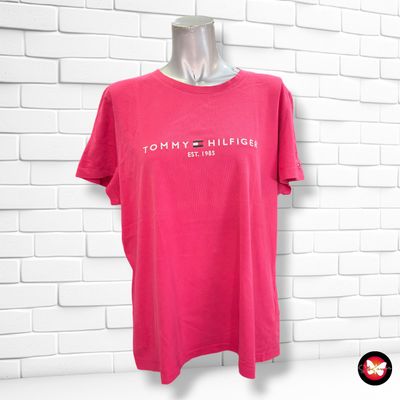 **HOY** Camiseta de manga corta TOMMY HILFIGER color Fresa Talla XXL