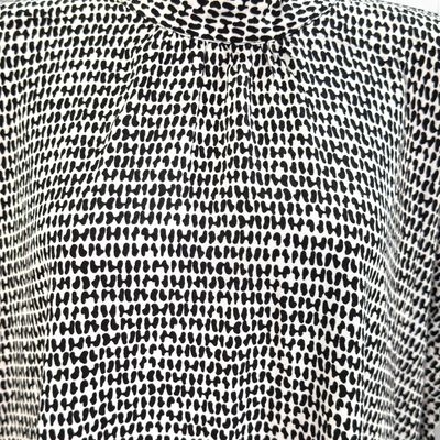 **HOY** Blusa de manga corta LASCANA color Blanco y negro Talla XXL
