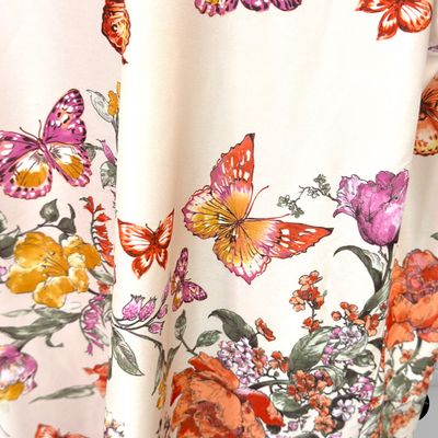 **HOY** Camiseta de manga corta estampado mariposas  color Varios Talla 50