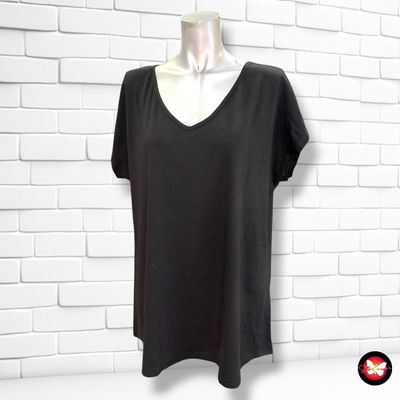 **HOY** Camiseta de manga corta  color Negro Talla XXL