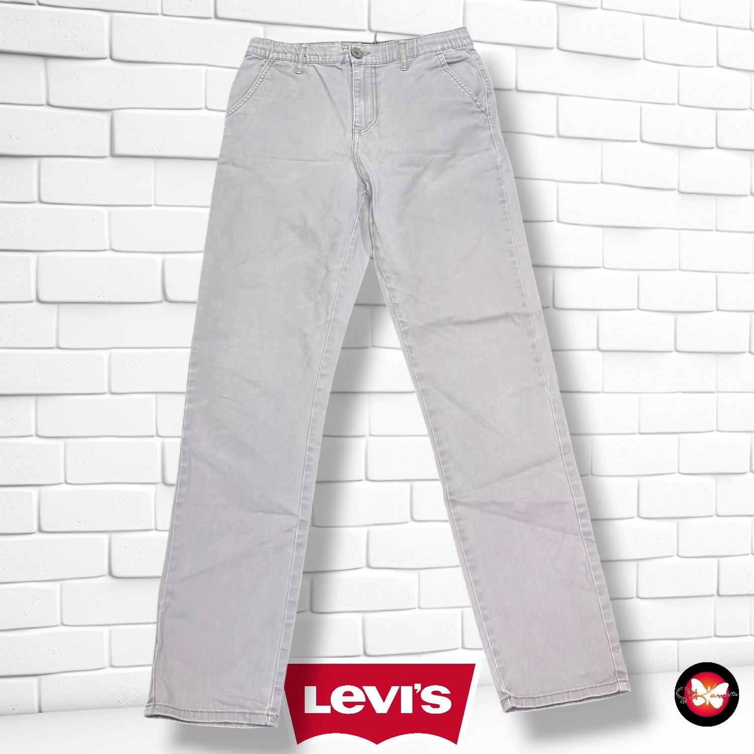 Pantalón XX CHINOS LEVI’S color Gris Talla 16 años