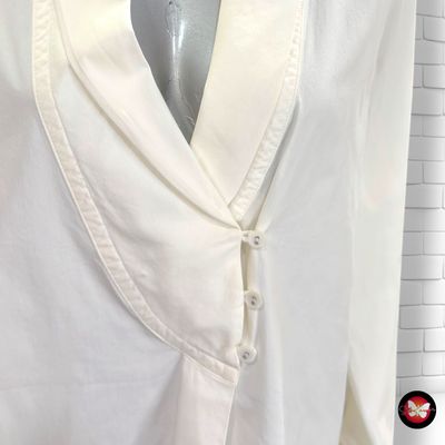 **HOY** Blusa de manga larga MAX MARA color Blanco Talla L/XL
