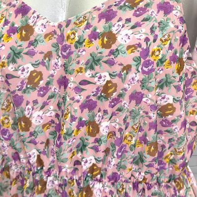 Vestido de gasa de tirantes color Varios Talla S