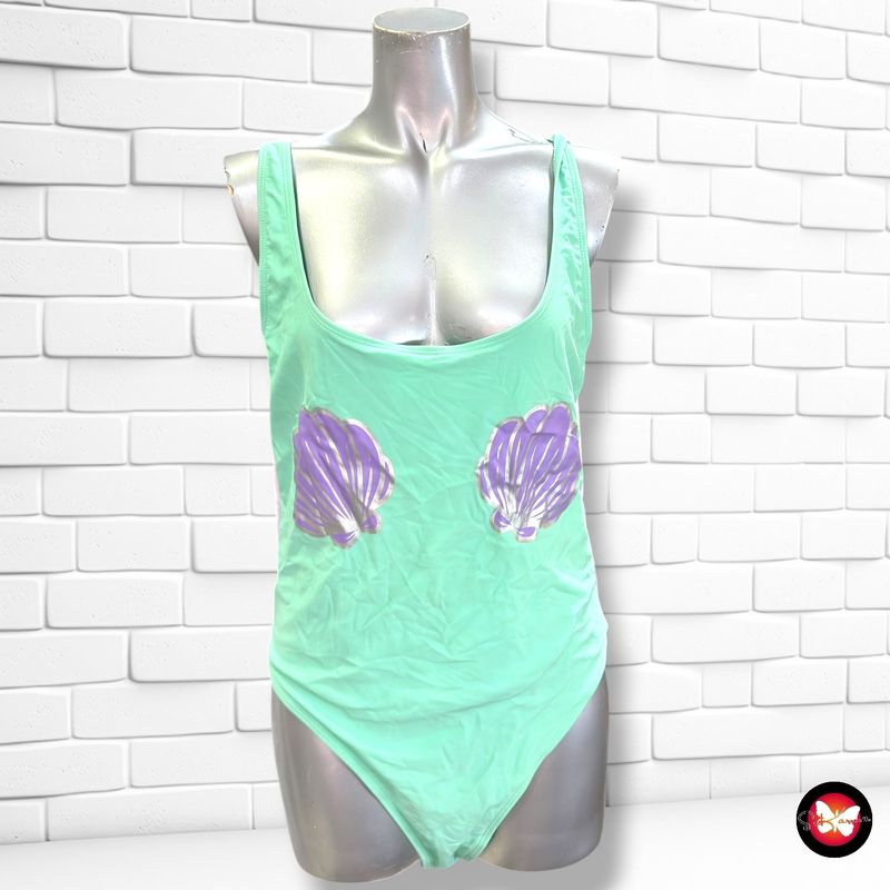 Bañador entero ATMOSPHERE color Lila y verde Talla 44