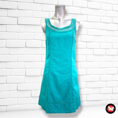 **HOY** Vestido sin mangas CACHE CACHE color Turquesa Talla 38